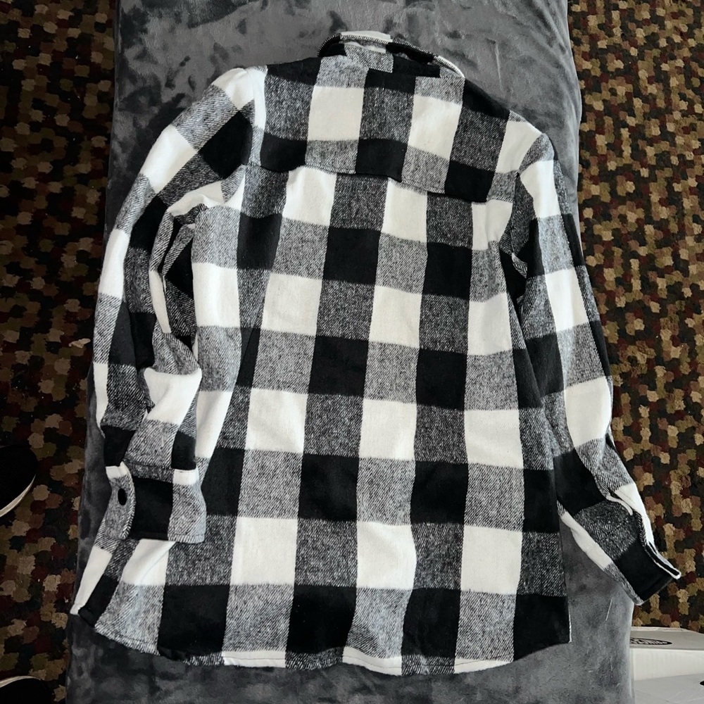 Princess Polly Analee Jacket in Black/White Size L/XL New with tag - Picture 9 of 10